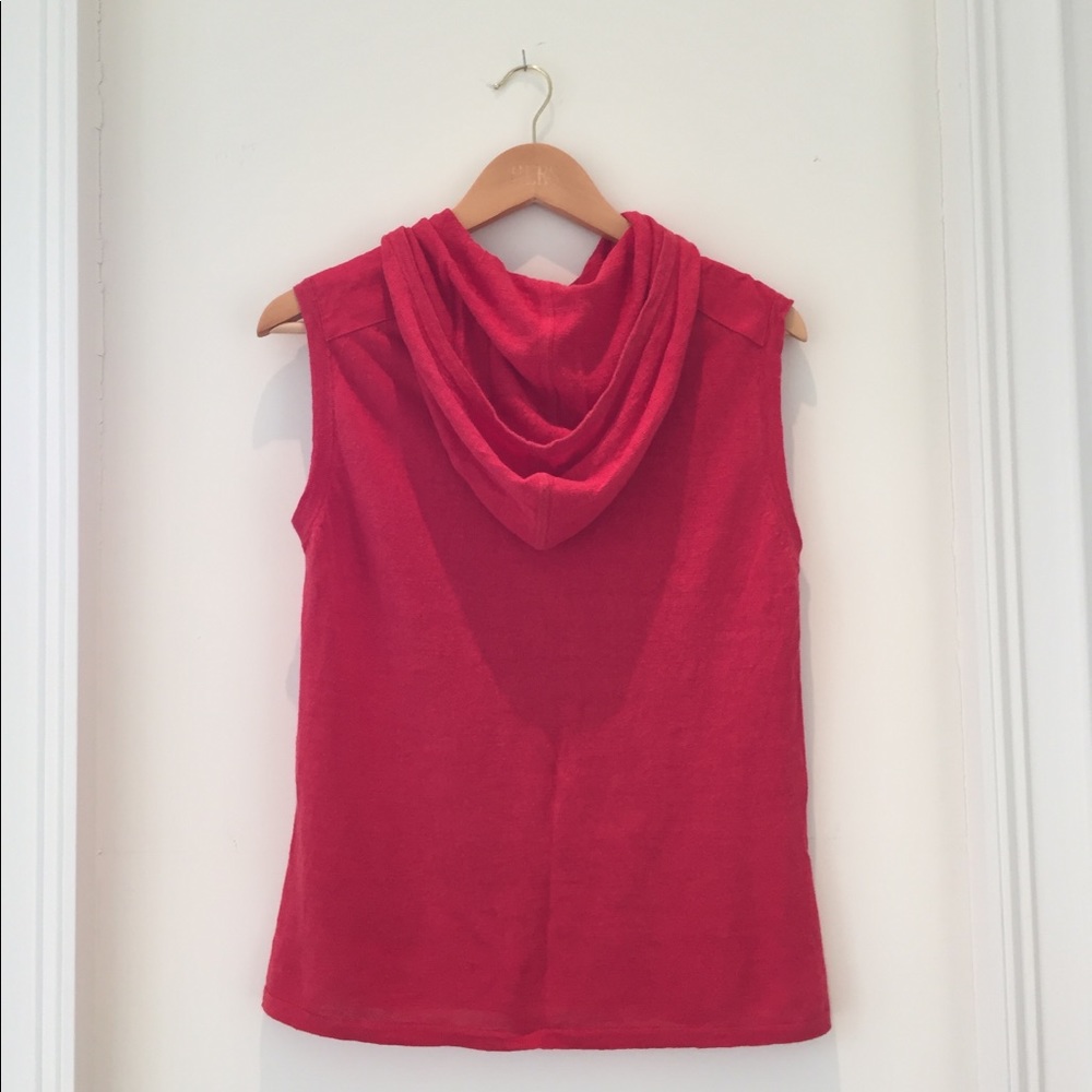 AX Sleeveless Hooded Sweater